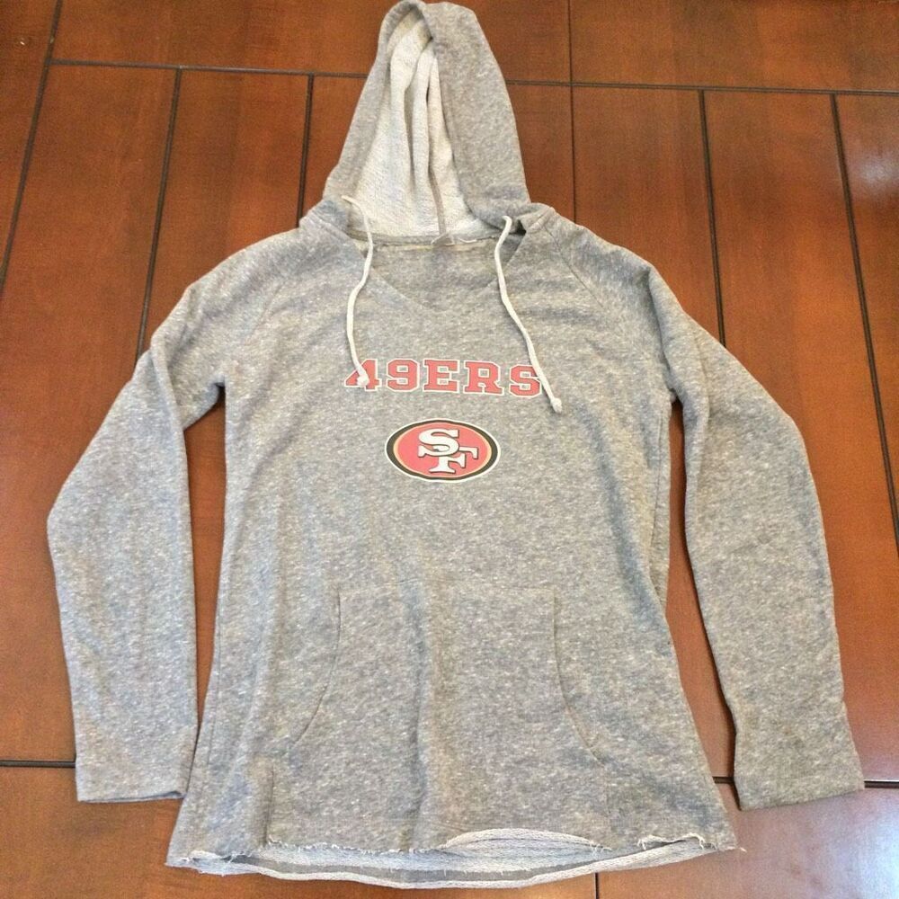 Women’s San Francisco 49ers pullover lightweight medium